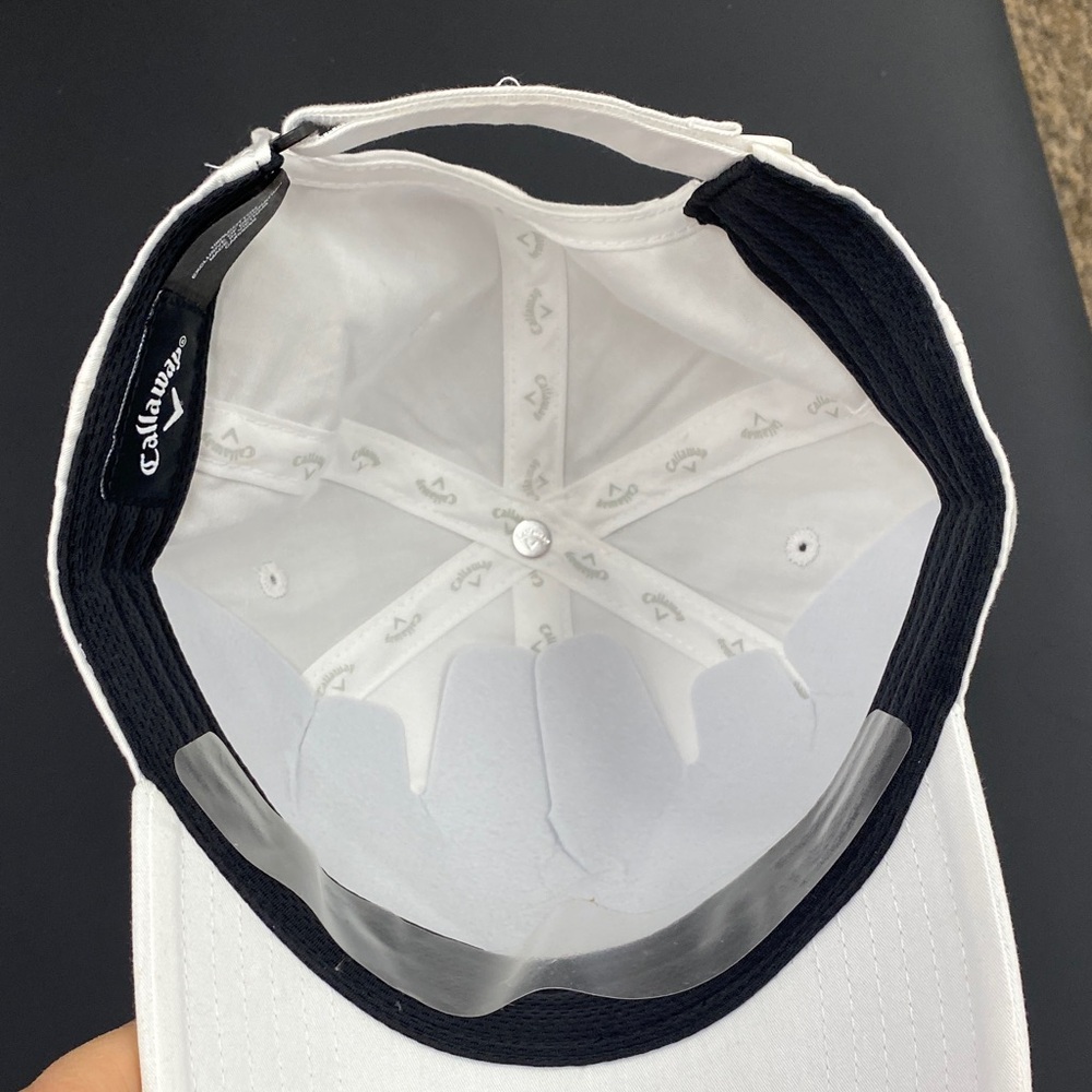 Callaway women’s Cap with Orange/Peach Logo - Picture 6 of 6